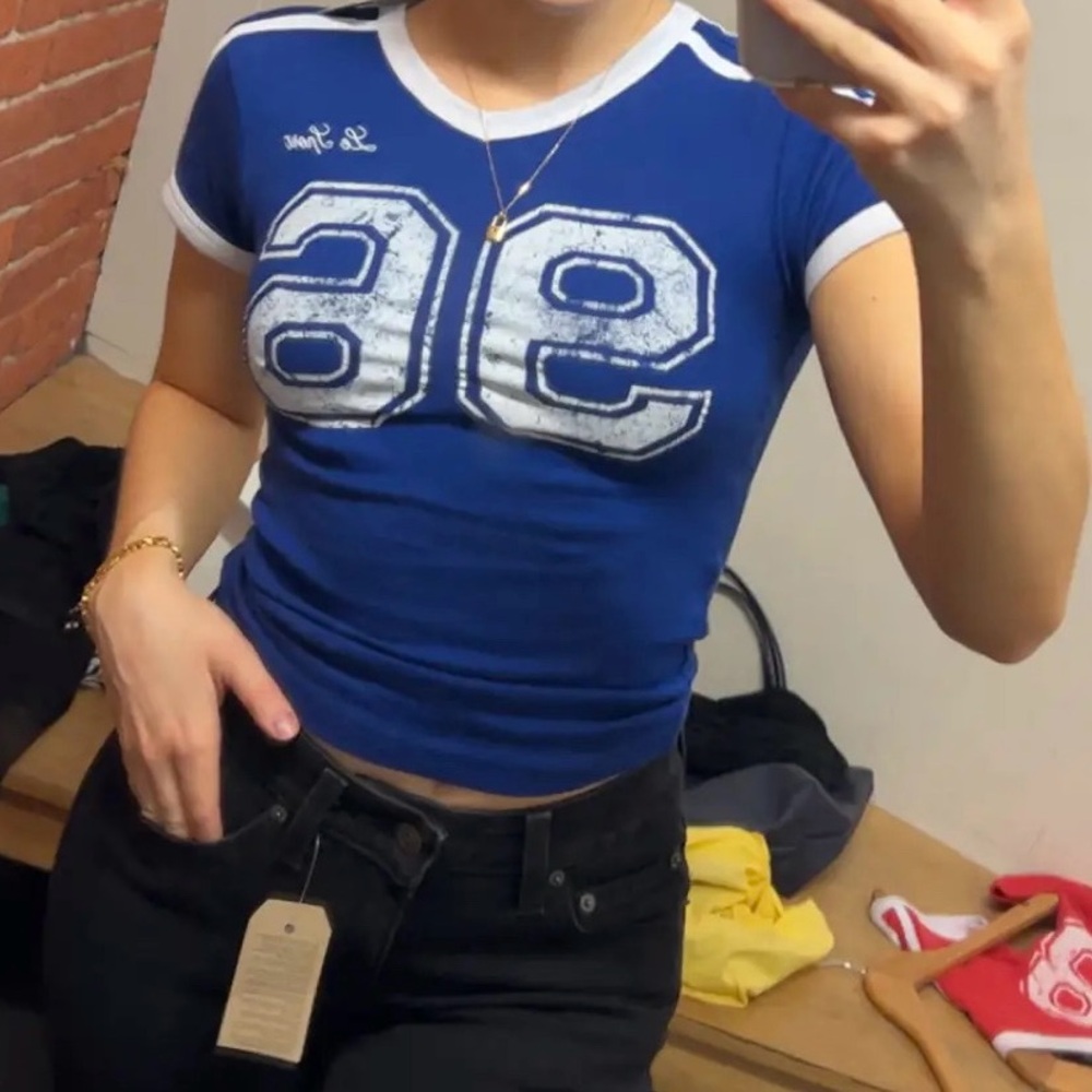 Blue Graphic Tee